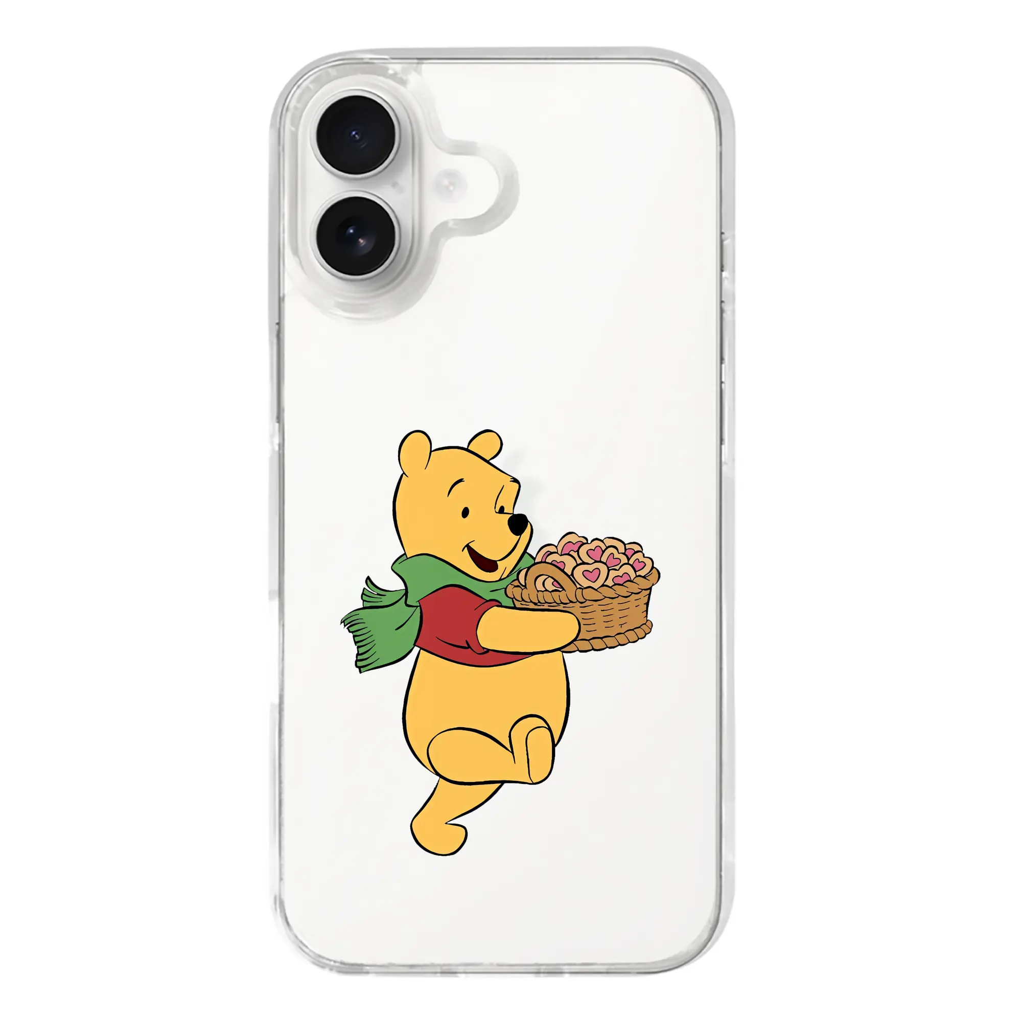 プーさん グッズ くまのプーさん - iPhone 17シリーズ 透明スマホケース – 薄型・耐衝撃・精密フィット保護カバー